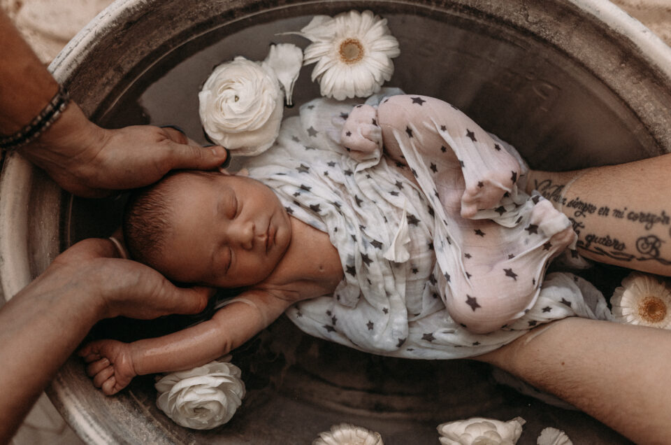 Une histoire d&rsquo;un bain de bébé: Giuliano